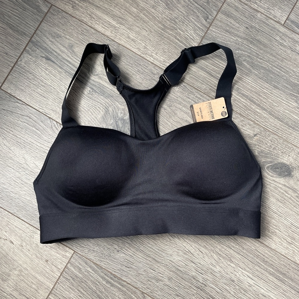 Pink Active Sports Bra